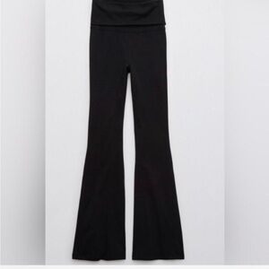 Aerie fold over super flares - size S LONG